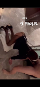 肛勾调教母狗-&ldquo;做母狗爽不爽？&rdquo;