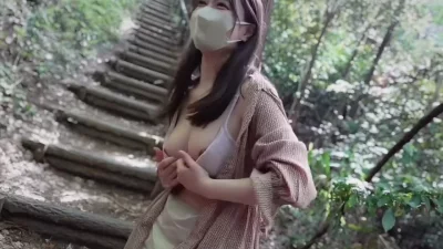 [原创] 超美乳美女野外露出！兴奋感超越紧张！~