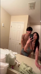 真实调教酒馆巨乳老板娘 喜欢在镜子面前看着自己被后入 反差感拉满